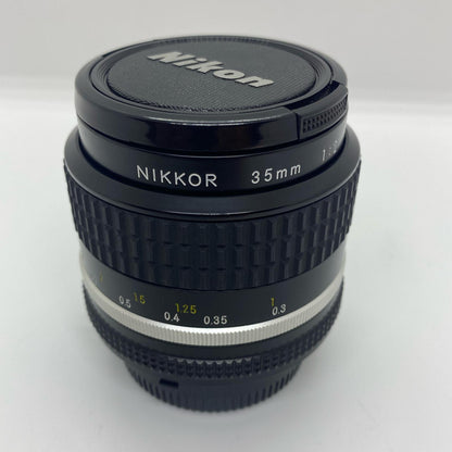 【全額返金保証】【最速発送】Nikon Ai-S NIKKOR 35mm F2 美品 動作確認済