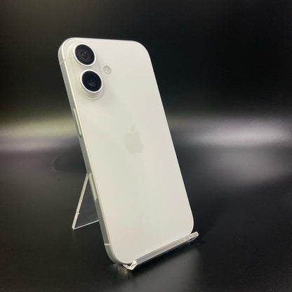 【全額返金保証】【最速発送】Apple iPhone iPhone 16 256GB ホワイト SIMフリー 白ロム 美品 動作確認済 99%