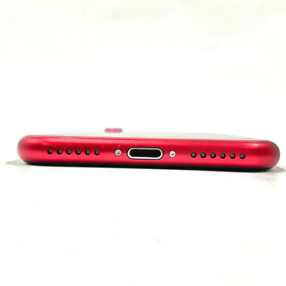 【全額返金保証】【最速発送】Apple iPhone iPhone SE（第2世代） 64GB RED SIMフリー 白ロム 動作確認済 86%