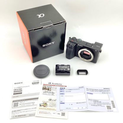 【全額返金保証】【最速発送】Sony デジタル一眼 α6700 ILCE-6700 ボディ [ブラック] ブラック 美品 動作確認済