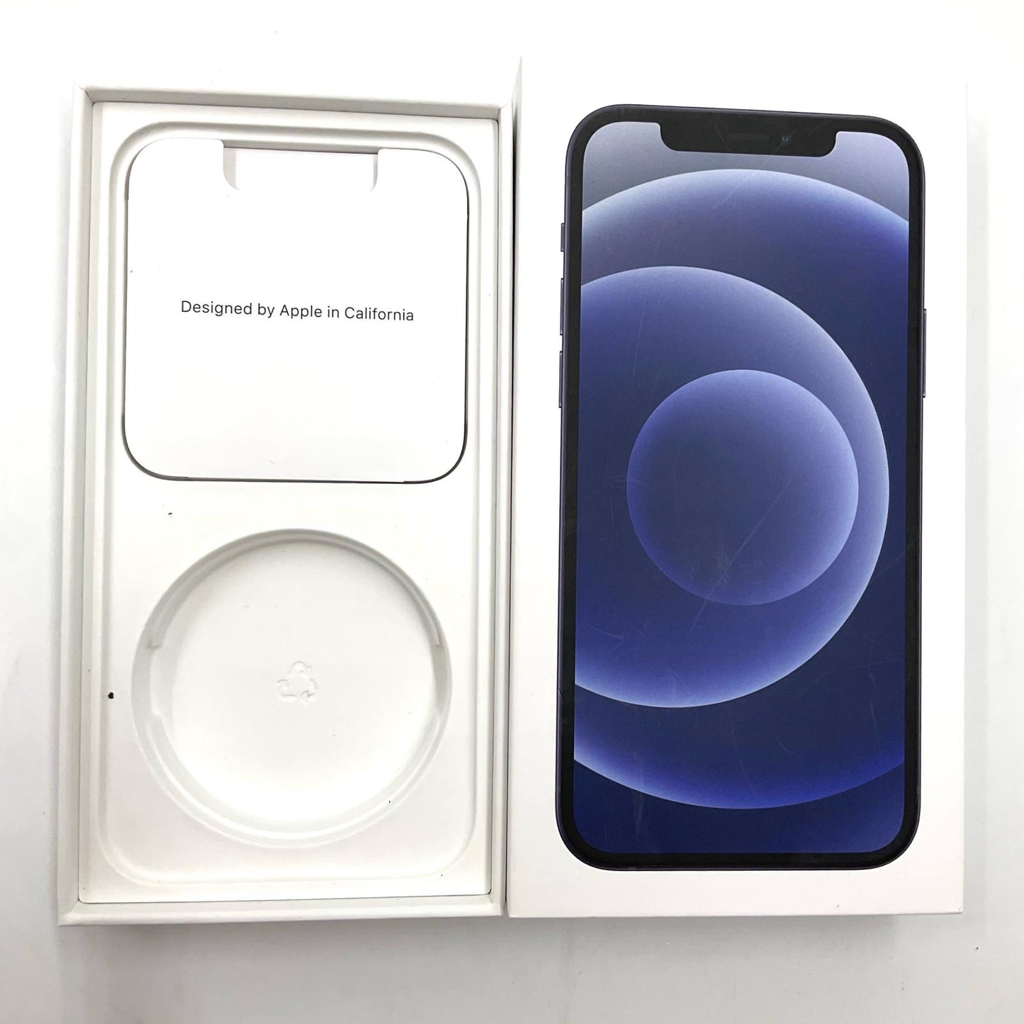 【最速発送】Apple iPhone iPhone 12 128GB ブラック Softbank 白ロム【難有】 77%