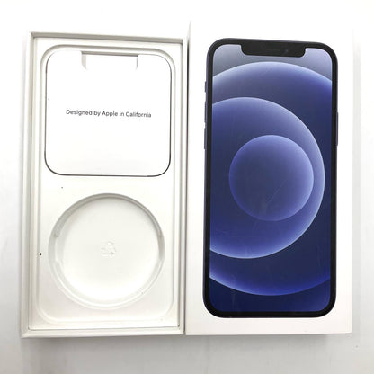 【最速発送】Apple iPhone iPhone 12 128GB ブラック Softbank 白ロム【難有】 77%