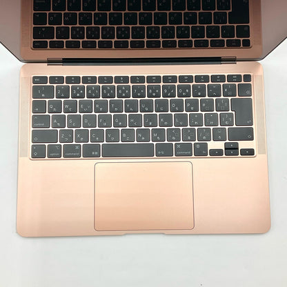 【全額返金保証】【最速発送】Apple MacBook Air 13インチ 2020 Apple M1 16GB SSD 512GB ゴールド 95% 動作確認済