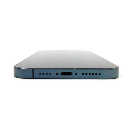 【全額返金保証】【最速発送】Apple iPhone iPhone 12 Pro Max 128GB パシフィックブルー Softbank 白ロム 動作確認済 74%