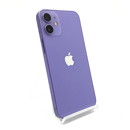【全額返金保証】【最速発送】Apple iPhone iPhone 12 mini 64GB パープル SIMフリー 白ロム 動作確認済 64%