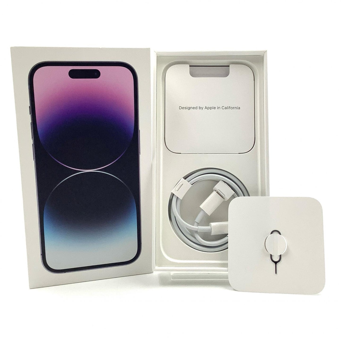 【全額返金保証】【最速発送】Apple iPhone iPhone 14 Pro 256GB ディープパープル Softbank 動作確認済 84%