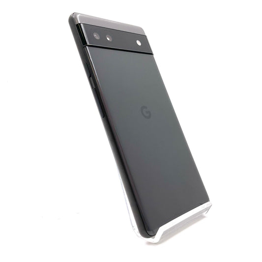 【全額返金保証】【最速発送】Google Pixel 6a 128GB Charcoal(チャコール) au GB17L 白ロム 動作確認済