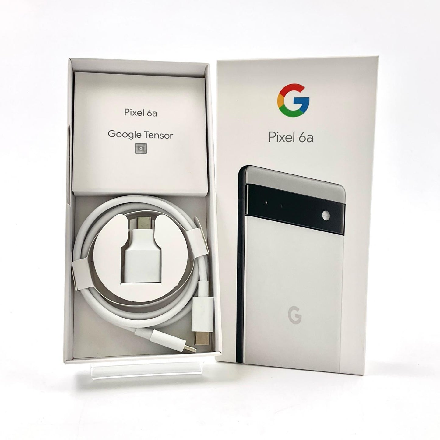 【全額返金保証】【最速発送】Google Pixel 6a 128GB Chalk(チョーク) au GB17L 白ロム 美品 動作確認済