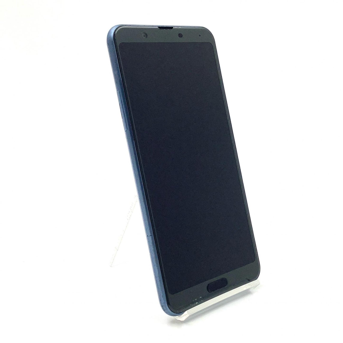 【全額返金保証】【最速発送】SHARP AQUOS sense3 plus 64GB クラッシィブルー au SHV46 白ロム 動作確認済