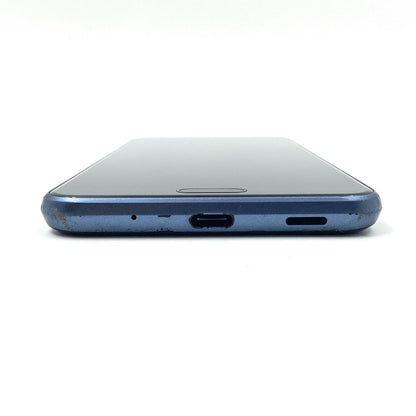 【全額返金保証】【最速発送】SHARP AQUOS sense3 plus 64GB クラッシィブルー au SHV46 白ロム 動作確認済