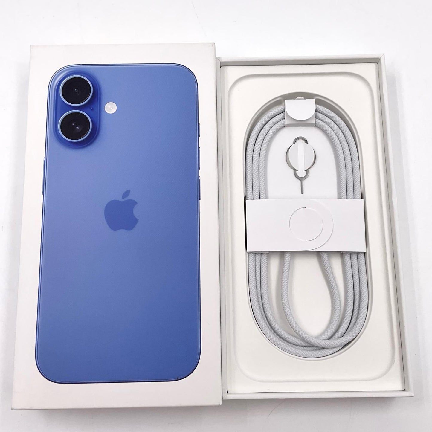 【全額返金保証】【最速発送】Apple iPhone iPhone 16 128GB ウルトラマリン SIMフリー 白ロム 美品 動作確認済 100%