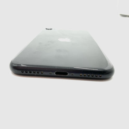 【全額返金保証】【最速発送】Apple iPhone iPhone SE（第2世代） 64GB ブラック SIMフリー 白ロム 動作確認済 77%