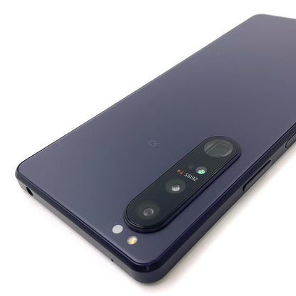 【全額返金保証】【最速発送】Sony Xperia 1 III 256GB フロストパープル au SOG03 白ロム 超美品 動作確認済