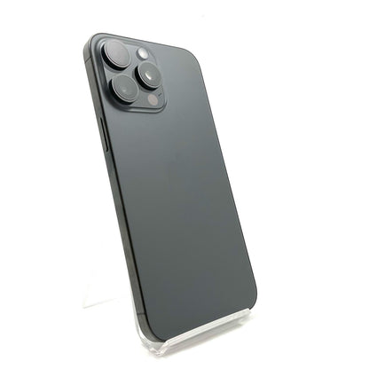 【全額返金保証】【最速発送】Apple iPhone iPhone 15 Pro Max 256GB ブラックチタニウム SIMフリー 白ロム 美品 動作確認済 89%