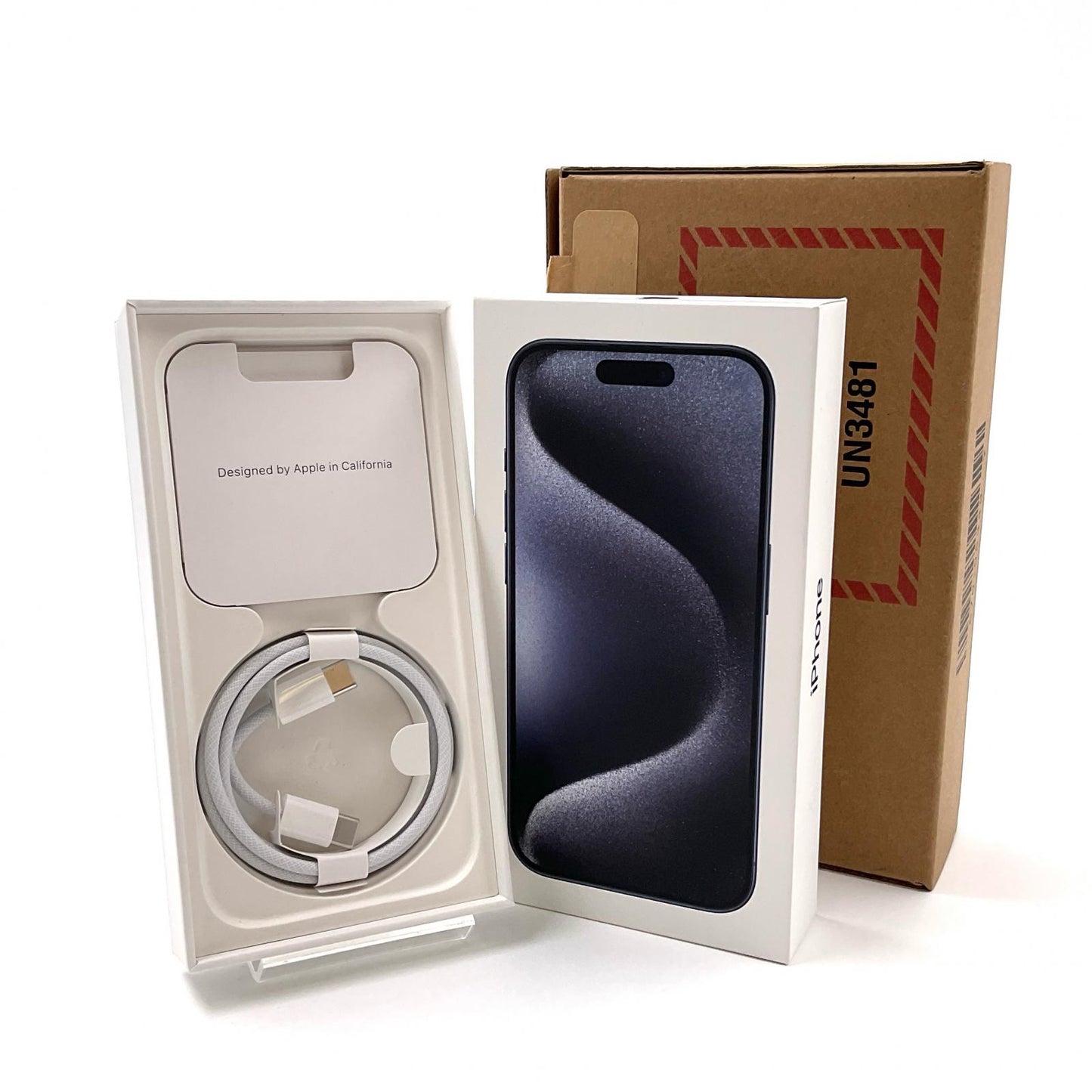 【全額返金保証】【最速発送】Apple iPhone iPhone 15 Pro 256GB ブルーチタニウム SIMフリー 白ロム 動作確認済 86%