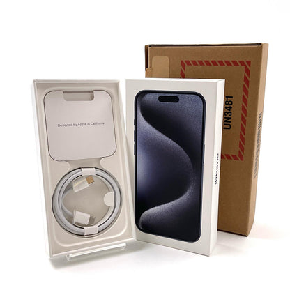 【全額返金保証】【最速発送】Apple iPhone iPhone 15 Pro 256GB ブルーチタニウム SIMフリー 白ロム 動作確認済 86%