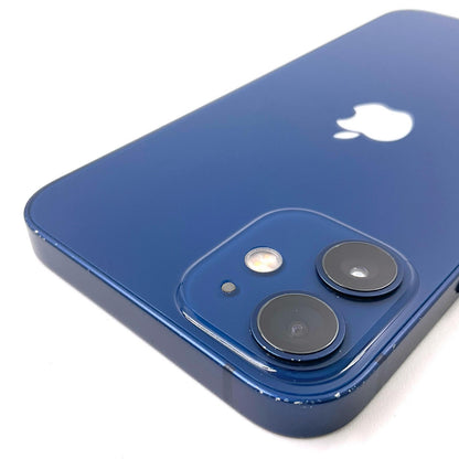 【全額返金保証】【最速発送】Apple iPhone iPhone 12 mini 64GB ブルー SIMフリー 白ロム 動作確認済 98%
