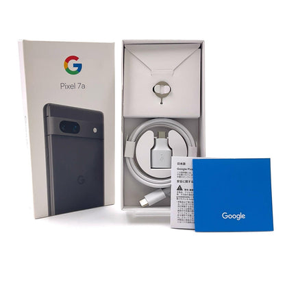 【最速発送】Google Pixel 7a 128GB Charcoal Softbank G82U8 白ロム【難有】