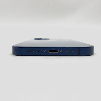 【全額返金保証】【最速発送】Apple iPhone iPhone 12 256GB ブルー Softbank 白ロム 動作確認済 77%