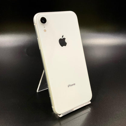 【全額返金保証】【最速発送】Apple iPhone iPhone XR 128GB ホワイト docomo 白ロム 動作確認済