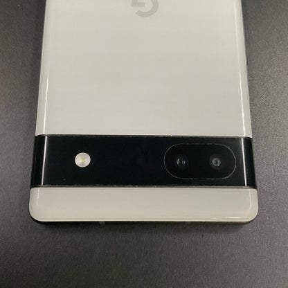 【全額返金保証】【最速発送】Google Pixel 6a 128GB Chalk au GB17L 白ロム 動作確認済