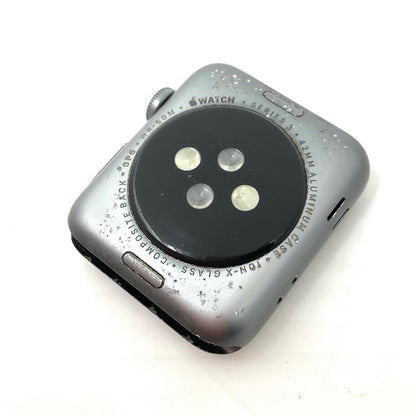 【全額返金保証】【最速発送】Apple Watch Series 3 アルミニウム 42mm GPS 66% 動作確認済