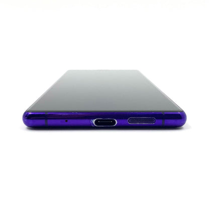 【全額返金保証】【最速発送】Sony Xperia 1 64GB パープル docomo SO-03L 白ロム 動作確認済