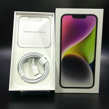 【全額返金保証】【最速発送】Apple iPhone iPhone 14 128GB スターライト Softbank 超美品 動作確認済 100%