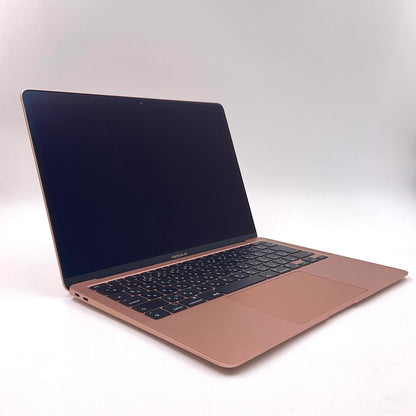 【全額返金保証】【最速発送】Apple MacBook Air 13.3インチ 2020 Apple M1 8GB SSD 256GB ゴールド 100% 美品 動作確認済