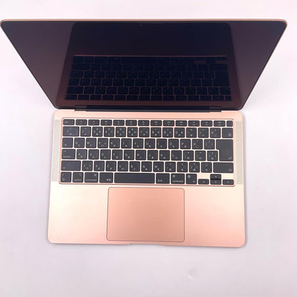 【全額返金保証】【最速発送】Apple MacBook Air 13.3インチ 2020 Apple M1 8GB SSD 256GB ゴールド 100% 美品 動作確認済