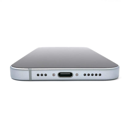 【全額返金保証】【最速発送】Apple iPhone iPhone 15 128GB ブルー au SIMフリー 白ロム 美品 動作確認済 100%