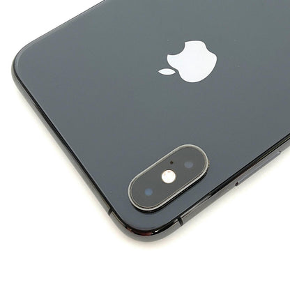 【全額返金保証】【最速発送】Apple iPhone iPhone XS Max 64GB スペースグレイ au 白ロム 動作確認済 89%