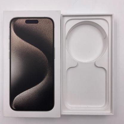 【全額返金保証】【最速発送】Apple iPhone iPhone 15 Pro 256GB ナチュラルチタニウム SIMフリー 白ロム 美品 動作確認済 88%
