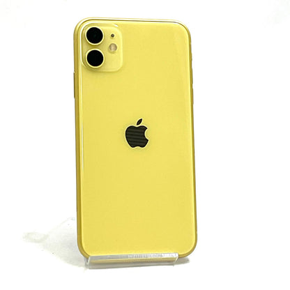 【全額返金保証】【最速発送】Apple iPhone iPhone 11 128GB イエロー SIMフリー 白ロム 美品 動作確認済 84%