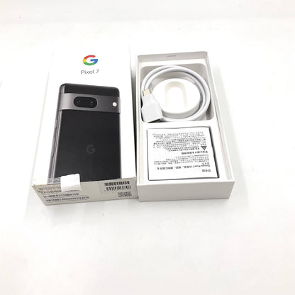 【全額返金保証】【最速発送】Google Pixel 7 128GB Obsidian（オブシディアン） Softbank G03Z5 動作確認済