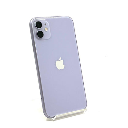 【全額返金保証】【最速発送】Apple iPhone iPhone 11 128GB パープル Softbank 白ロム 動作確認済 70%