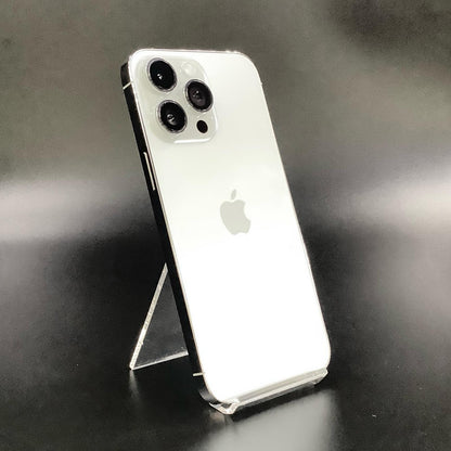 【全額返金保証】【最速発送】Apple iPhone iPhone 14 Pro Max 256GB シルバー au SIMフリー 美品 動作確認済 85%