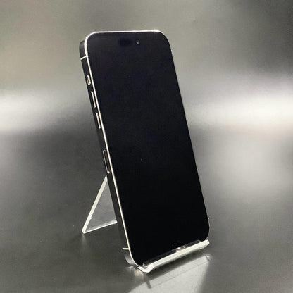 【全額返金保証】【最速発送】Apple iPhone iPhone 14 Pro Max 256GB シルバー au SIMフリー 美品 動作確認済 85%