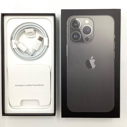 【全額返金保証】【最速発送】Apple iPhone iPhone 13 Pro 128GB グラファイト Softbank SIMフリー 動作確認済 82%