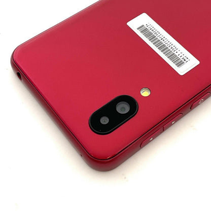 【全額返金保証】【最速発送】SHARP シンプルスマホ6 シンプルスマホ6 64GB ルビーレッド Softbank A201SH 動作確認済