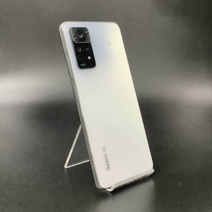 【全額返金保証】【最速発送】Xiaomi Redmi Note 11 Pro 5G 128GB ポーラーホワイト SIMフリー 2201116SR 白ロム 動作確認済