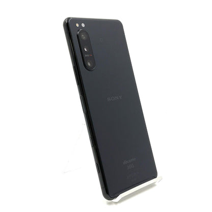 【全額返金保証】【最速発送】Sony Xperia 5 II 128GB ブラック docomo SO-52A 白ロム 動作確認済