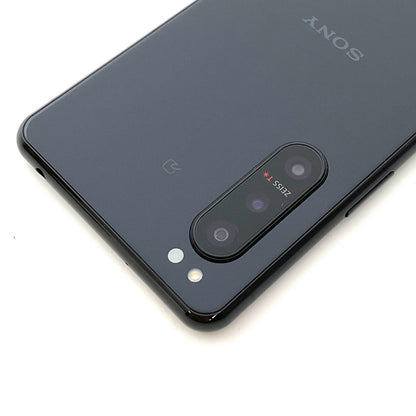 【全額返金保証】【最速発送】Sony Xperia 5 II 128GB ブラック docomo SO-52A 白ロム 動作確認済