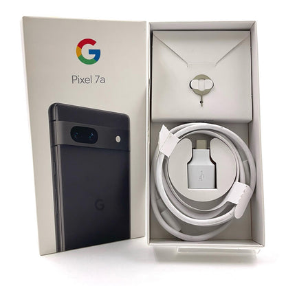 【全額返金保証】【最速発送】Google Pixel 7a 128GB チャコール SIMフリー G82U8 白ロム 動作確認済