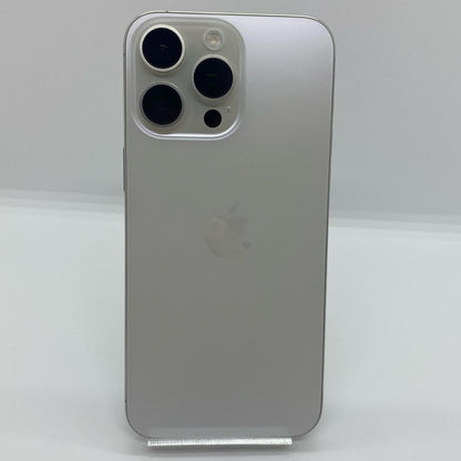 【全額返金保証】【最速発送】Apple iPhone iPhone 15 Pro Max 256GB ホワイトチタニウム SIMフリー 超美品 動作確認済 89%