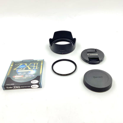 【全額返金保証】【最速発送】Canon RF24-105mm F4-7.1 IS STM 美品 動作確認済