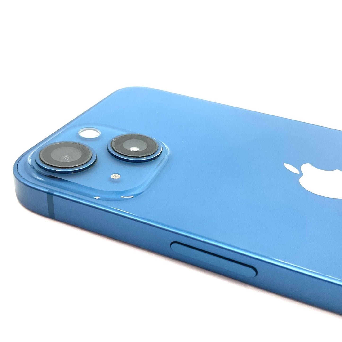 【全額返金保証】【最速発送】Apple iPhone iPhone 13 128GB ブルー au 動作確認済 84%