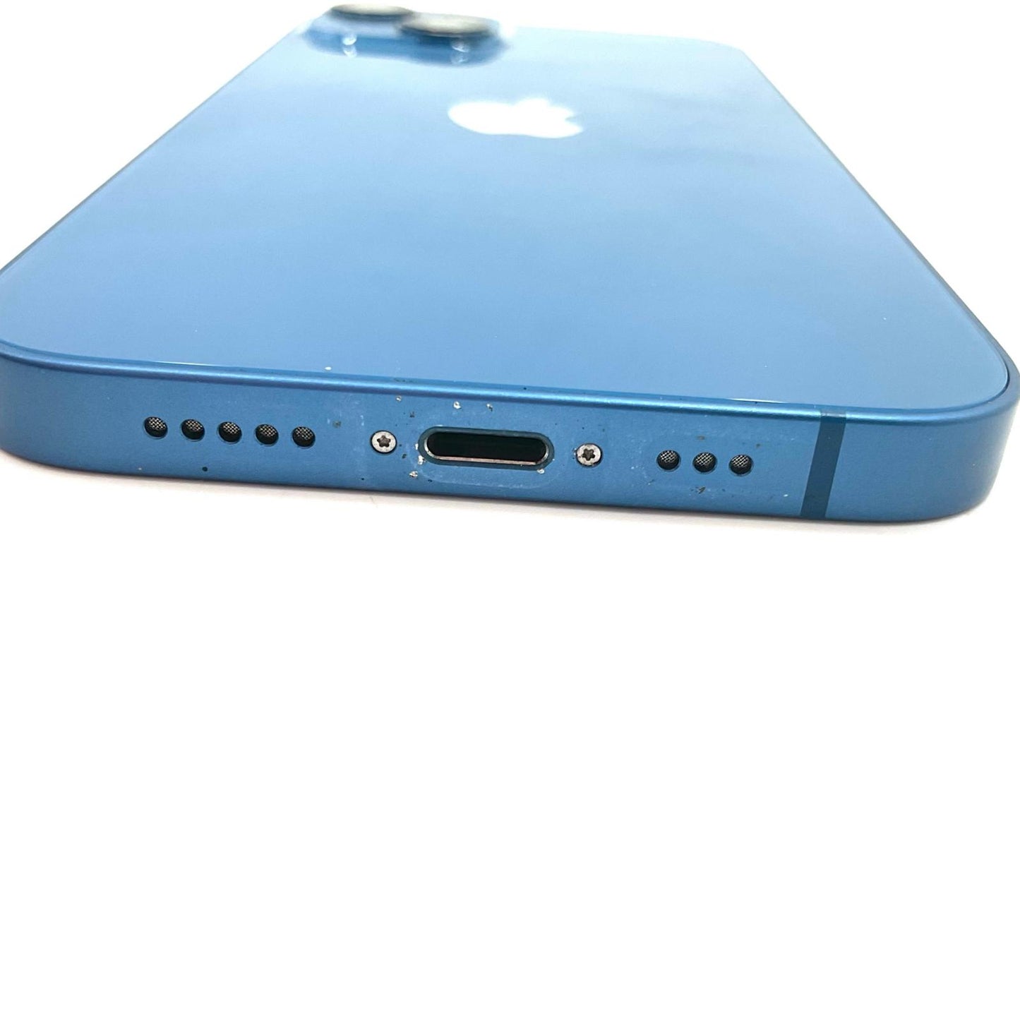 【全額返金保証】【最速発送】Apple iPhone iPhone 13 128GB ブルー au 動作確認済 84%