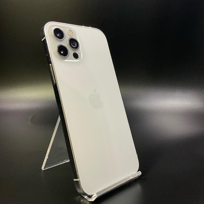 【最速発送】Apple iPhone iPhone 12 Pro 128GB シルバー Softbank 白ロム【難有】 86%