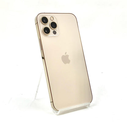 【全額返金保証】【最速発送】Apple iPhone iPhone 12 Pro 128GB ゴールド Softbank 白ロム 動作確認済 76%